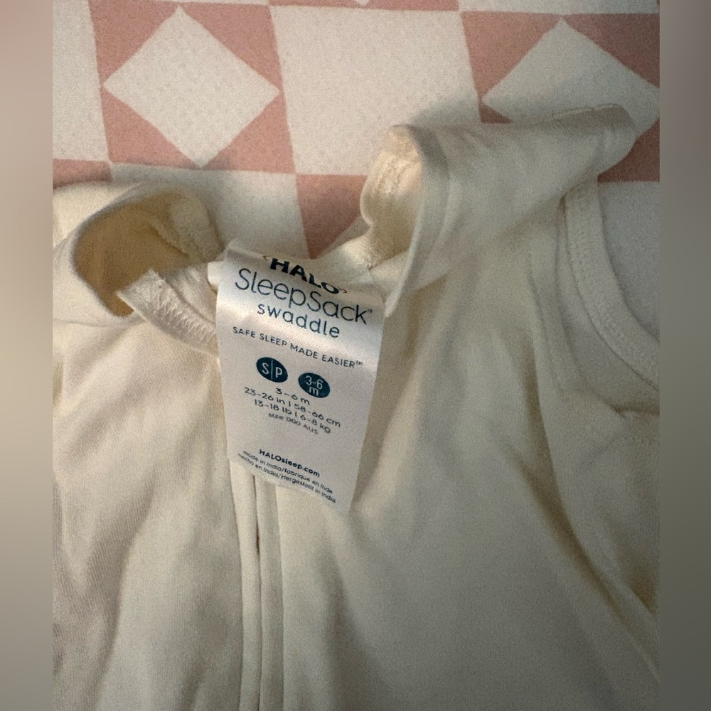 Halo SleepSack Swaddle in Soft Beige